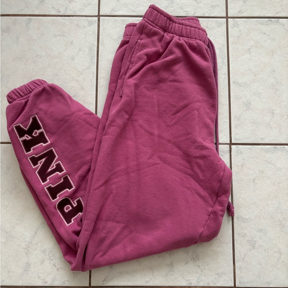 PINK Victoria's Secret Magenta Joggers